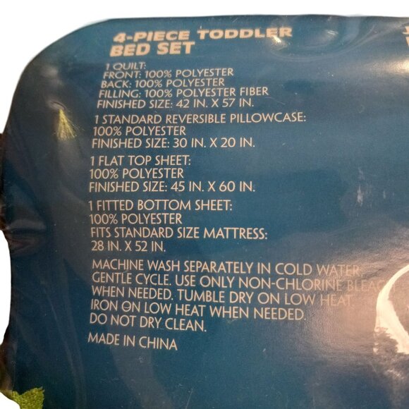 Disney Pixar Arlo The Good Dinosaur Toddler Bedding Set Quilt Sheet set NEW - Picture 14 of 14